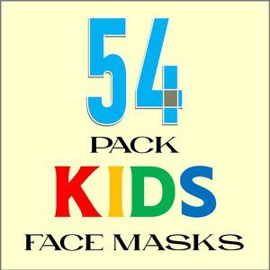5️⃣4️⃣ Pack Children's Face Masks